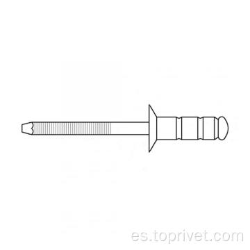 Acero/acero contador de múltiples múltiples remolino ciego